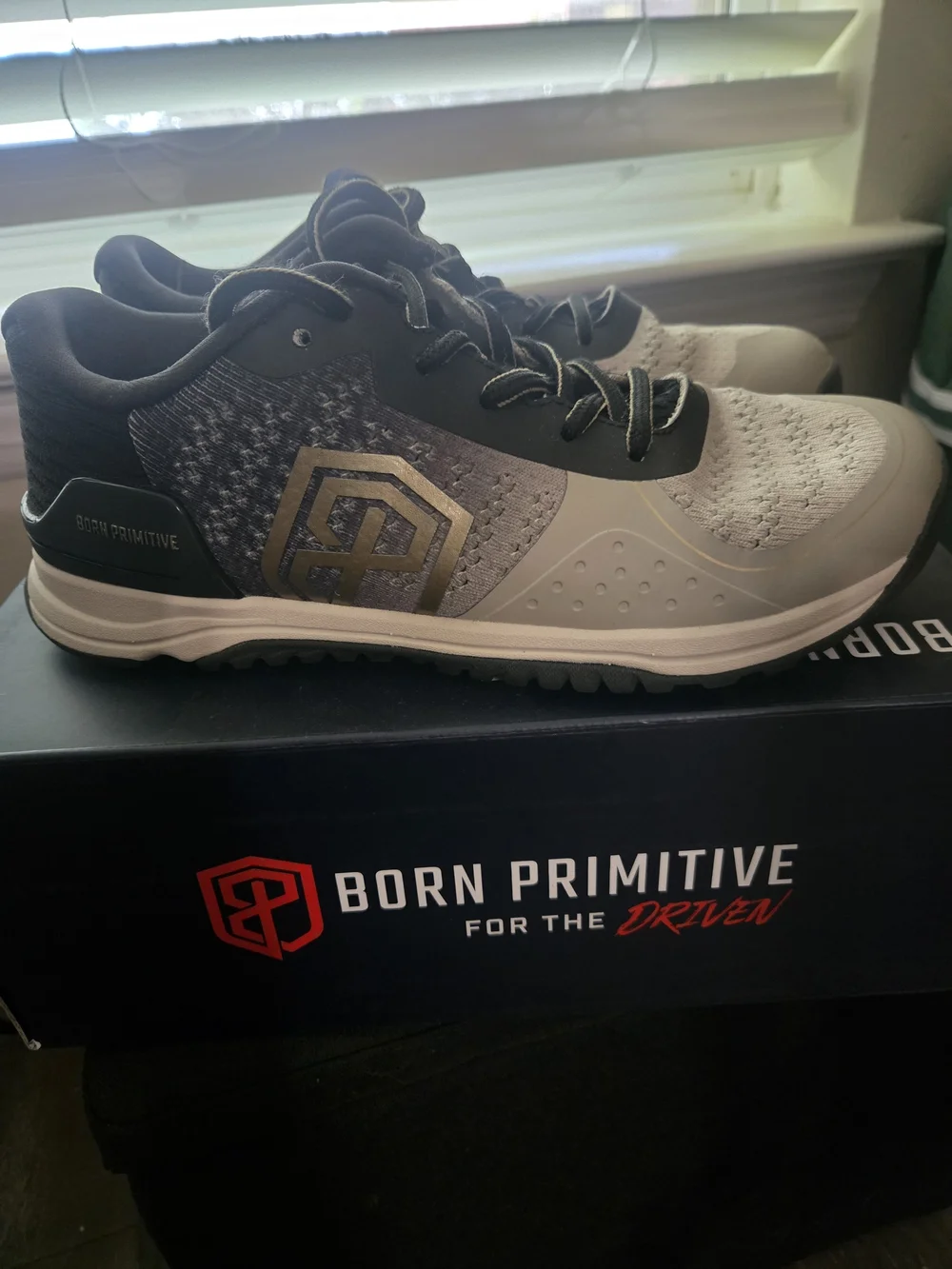 Born Primitive Women's Gray Athletic Training Shoes - Picture 1 of 5